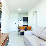 Maceió belíssima vista mar Quarto e sala com varanda, Time , ponta verde