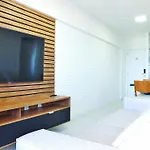 Maceió belíssima vista mar Quarto e sala com varanda, Time , ponta verde