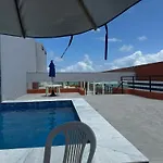 Lindo Studio Quarto E Sal Com Vista Para O Mar Para Praia De Jatiuca Com Wifi E Garagem