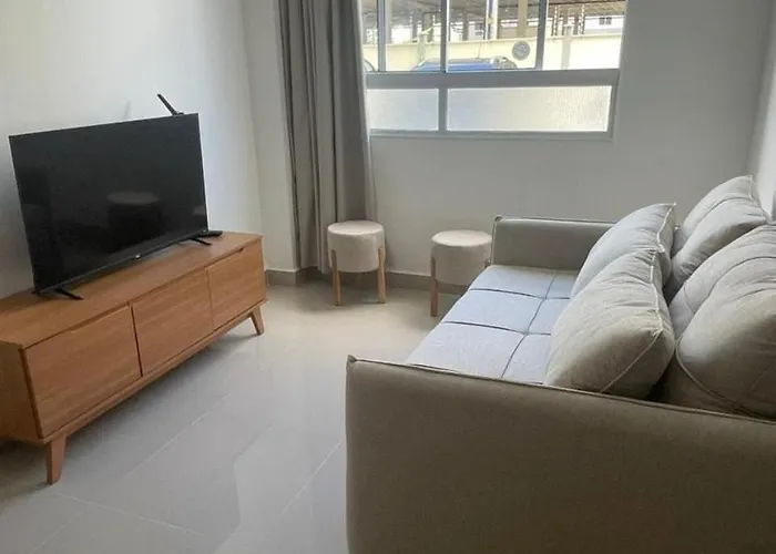 Apartamento Sensacional 1 Quarto Bem Perto Da Praia