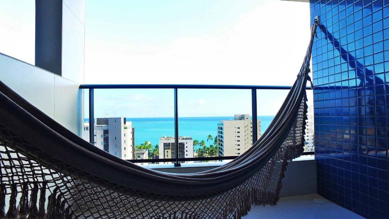 Apartamento Belissima Vista Mar E Sala Com Varanda, Time , Ponta Maceió
