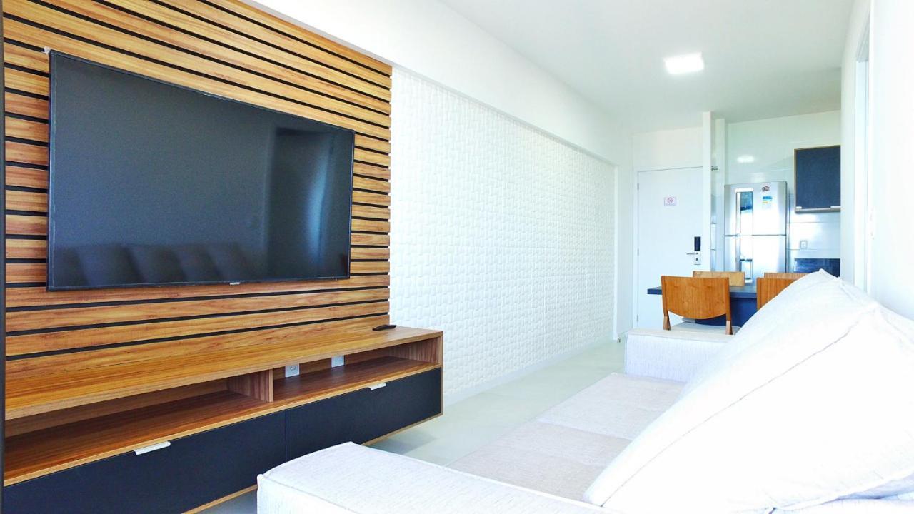 Belissima Vista Mar E Sala Com Varanda, Time , Ponta Apartamento