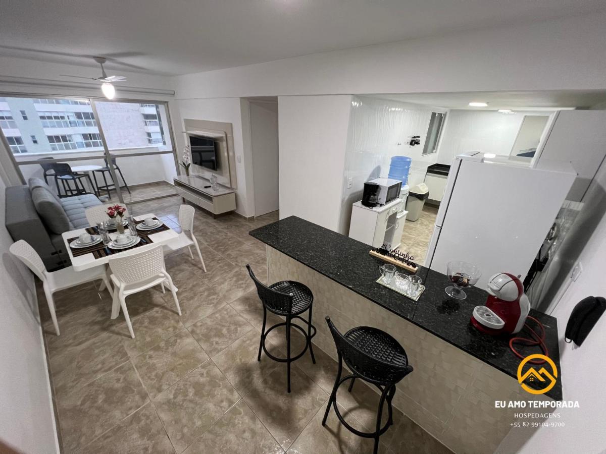 Euamotemporada Apartamento Na 1ª Quadra Da Praia, Wifi, Smarttv, Cama Queen, Maquina De Lavar, Garagem Maceio (Alagoas)