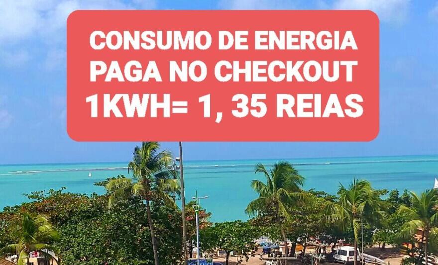 Na Beira De Pajucara - Edificio Casa Bela - Aparamento Com 02 Quartos - Possui Varanda - Vista Lateral Do Mar- Avenida Doutor Antonio Gouveia 77-consumo Eletrico E Pago No Ckeck-out- 1 Kwh E 1,35 Reais - Tem Tela De Protecao Na Varanda E Janelas Maceió