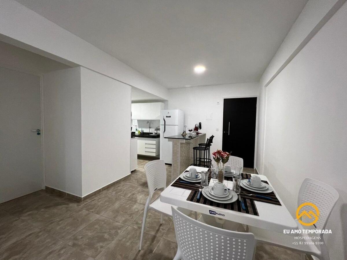Euamotemporada Apartamento Na 1ª Quadra Da Praia, Wifi, Smarttv, Cama Queen, Maquina De Lavar, Garagem Apartment