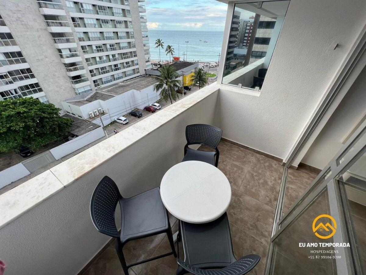 Euamotemporada Apartamento Na 1ª Quadra Da Praia, Wifi, Smarttv, Cama Queen, Maquina De Lavar, Garagem Apartment Maceio (Alagoas)