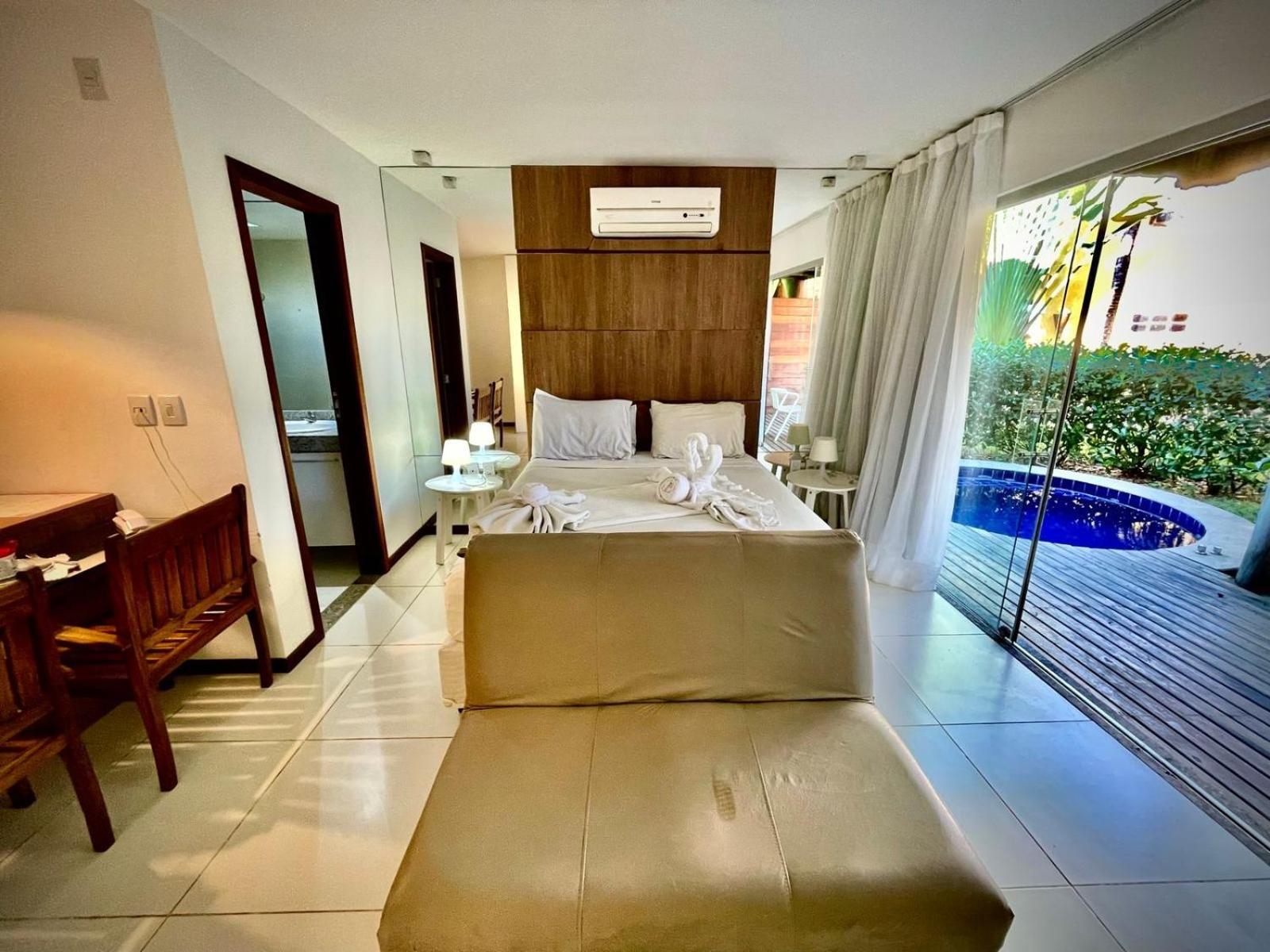 Apartamento Bangalo Do Pratagy Com Piscina Privativa C Maceió