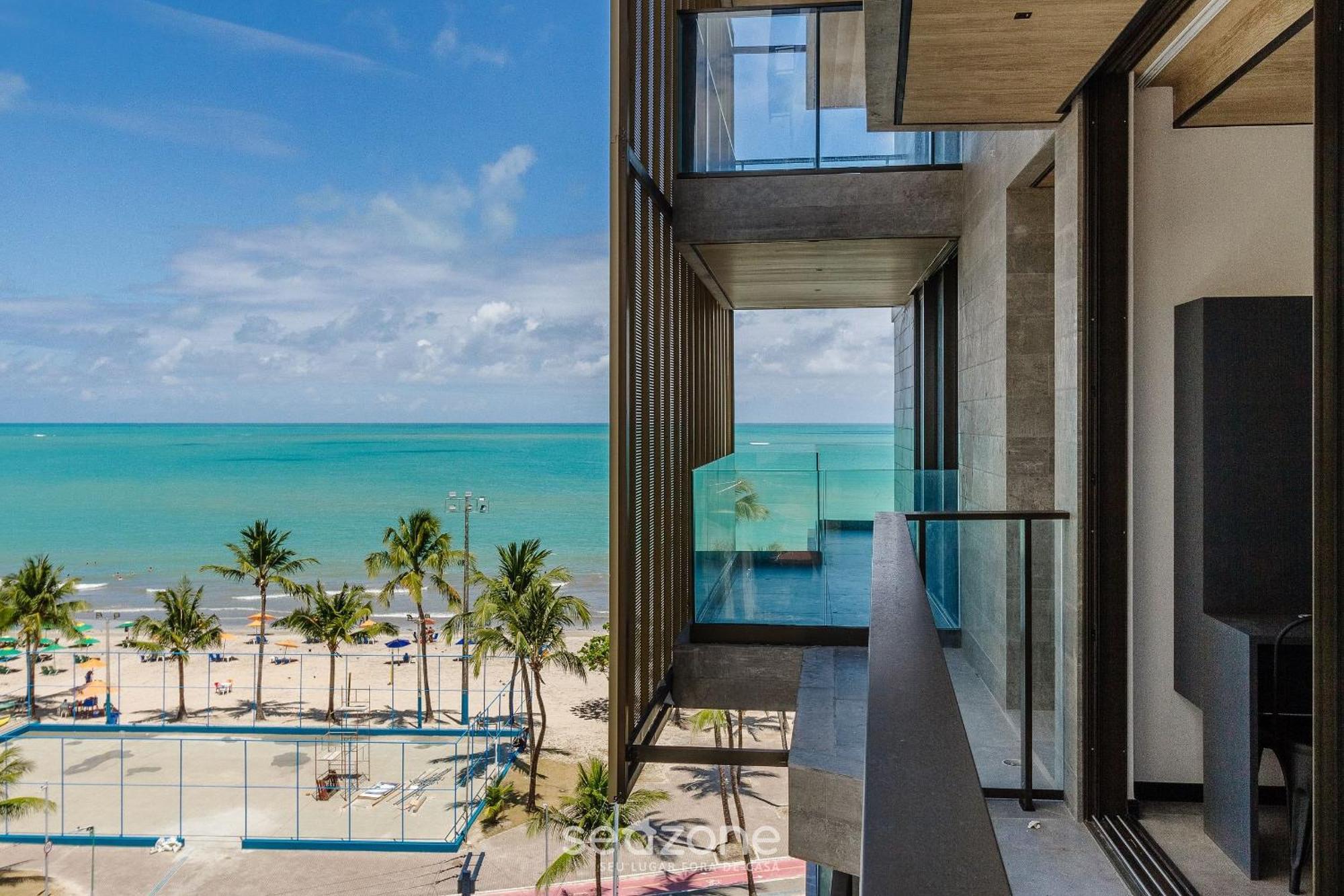 Nwts - Estudios Com Vista Lateral Mar Em Apartamento
