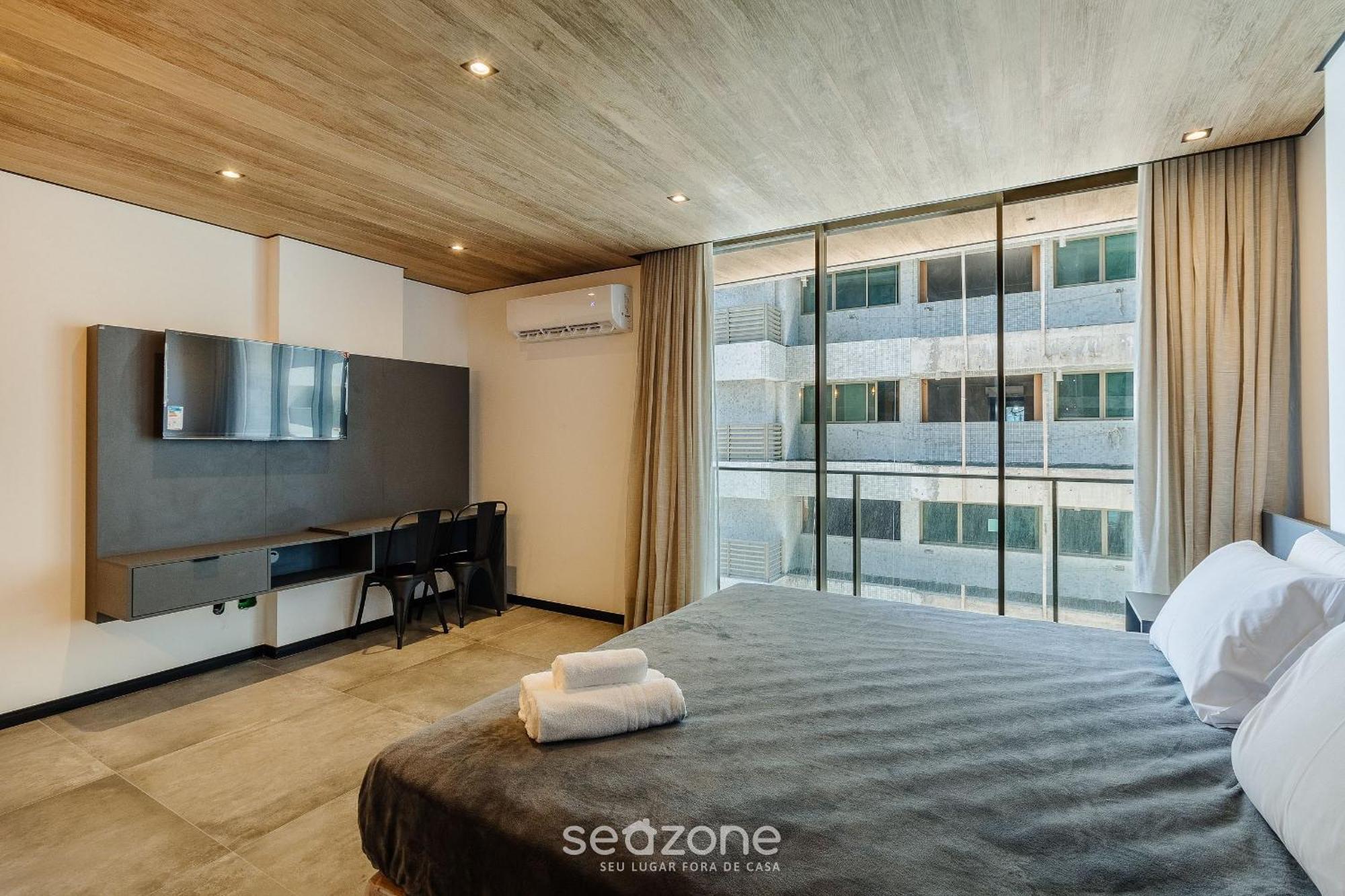 Apartamento Nwts - Estudios Com Vista Lateral Mar Em *