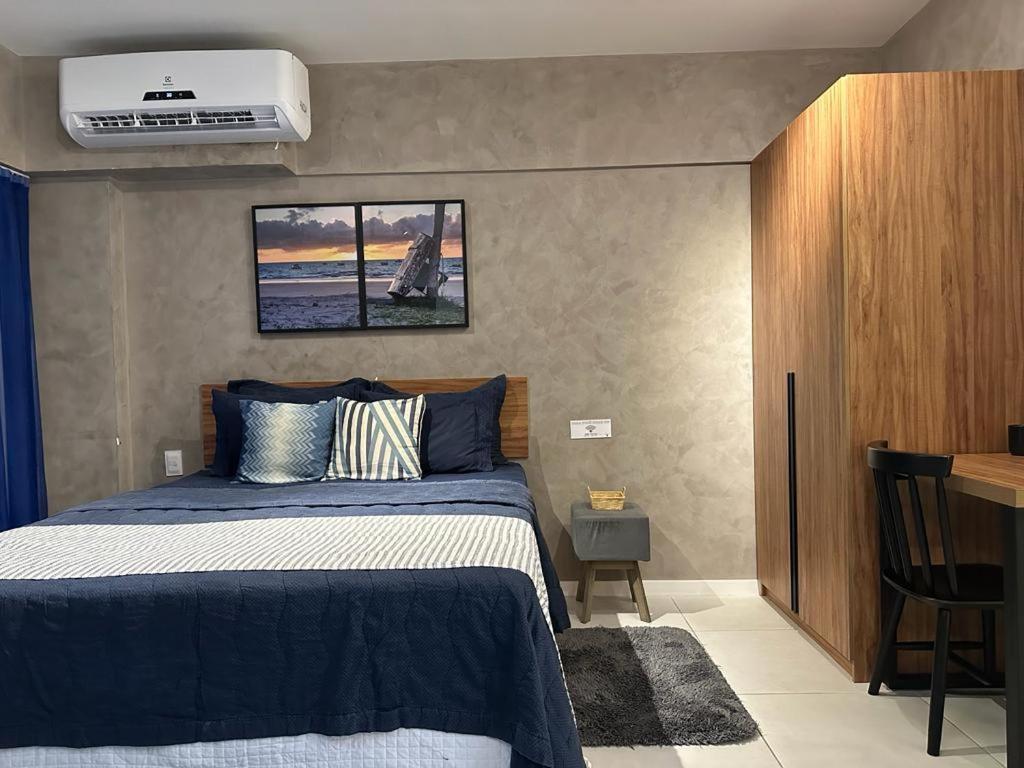 Apartamento Conforto Mar-azul-ed Time 822 -sc Hospedagens Premium *