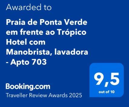 De Ponta Em Frente Ao Tropico Com Garagem, Wi-fi, Lavadora - Apto703 Maceio (Alagoas)