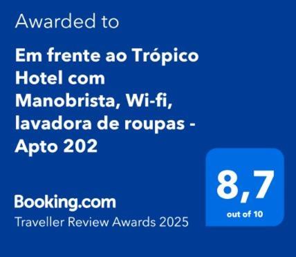 Em Frente Ao Tropico Com Manobrista, Wi-fi, Lavadora De Roupas - Apto 202 *