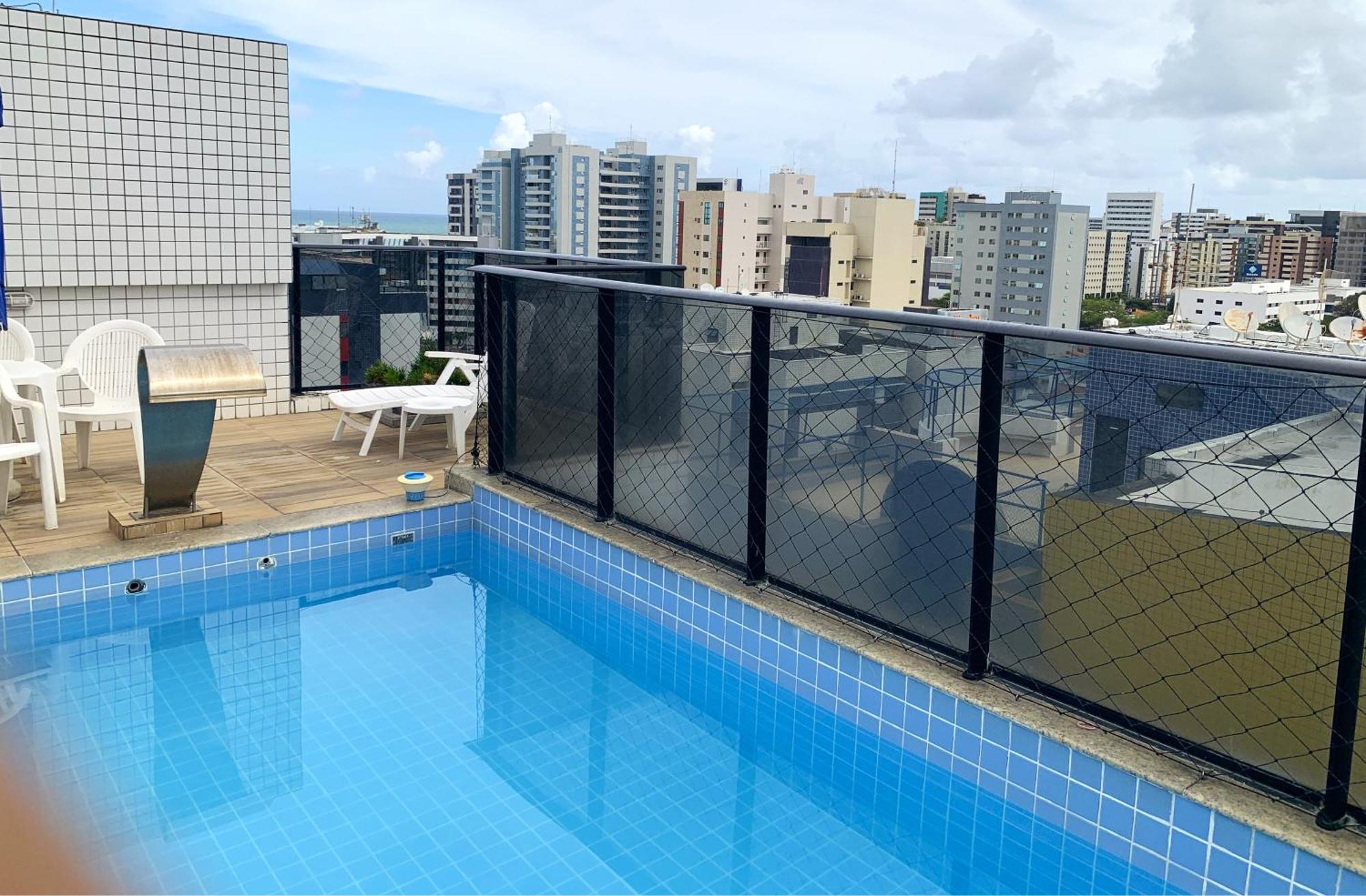 Apto 3 Quartos I Alto Padrao I 250m Da I Piscina I Garagem * Maceió