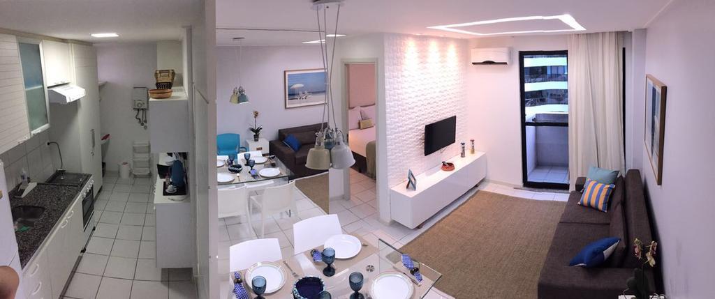 BEIRA MAR PAJUÇARA COM VARANDA E VISTA apto 603 Apartamento Maceió