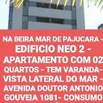 No EDIFCIO NEO 2 BEIRA DE PAJUCARA APARTAMENTO MOBILIADO COM 02 QUARTOS Consumo ELETRICO É PAGO NO CKECK-OUT