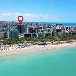 Edificio Time - 909 - Apartamento Quarto E Sala Com Ar Condicionado, Piscina, Academia, Jacuzzi, Sauna E Ampla Area De Lazer
