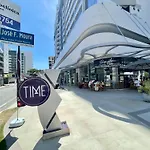 Edificio Time - 1007 - Apartamento Quarto E Sala Com Ar Condicionado, Piscina, Academia, Jacuzzi, Sauna E Ampla Area De Lazer