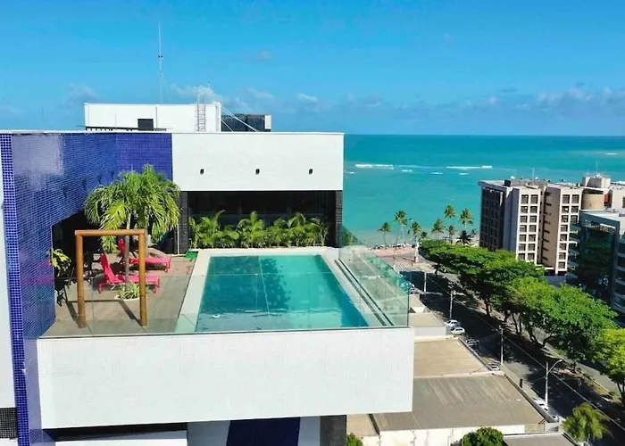 Edificio Sky Concept - Apt 1003 - Quarto E Sala Com Ar Condicionado, Piscina, Academia, Area Kids, Proximo A Praias Turisticas E Bares Badalados