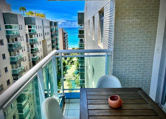 BEIRA MAR com AR e COZINHA COMPLETA perfeito HOME OFFICE