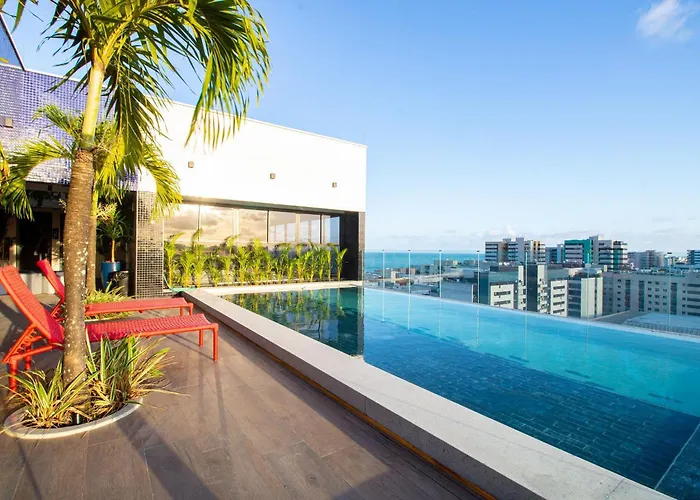 Apartamento Com Varanda E Vista Mar 3Min Da Praia