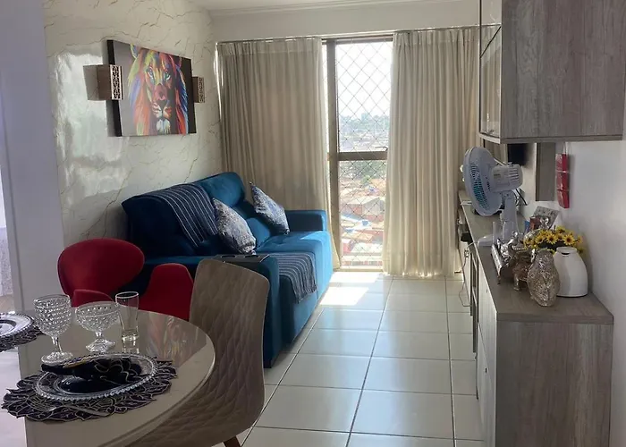 Aconchegante Apt Na Praia De Pajucara !Gales 907 Com Piscina Na Cobertura E Vaga De Garagem - Gales De Pajucara 907-Wifi 500 Mg-Pertinho De Tudo