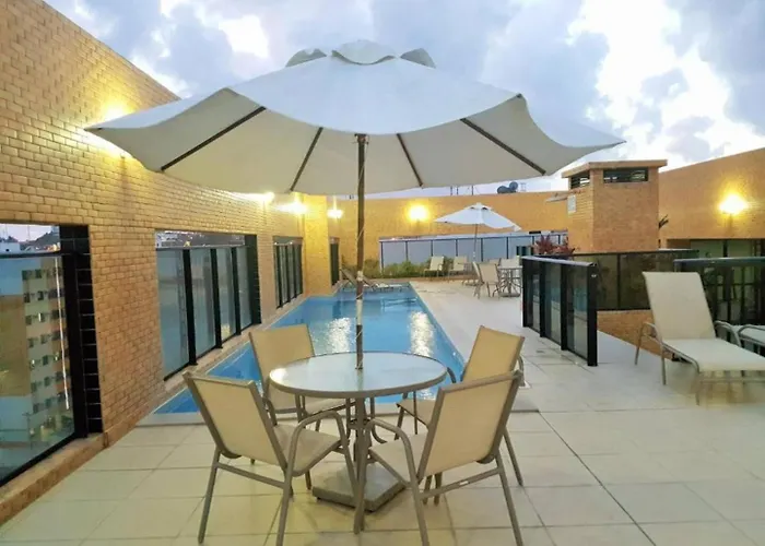 Apartamento 50M Praia- Piscina - Vista Mar - Academia -
