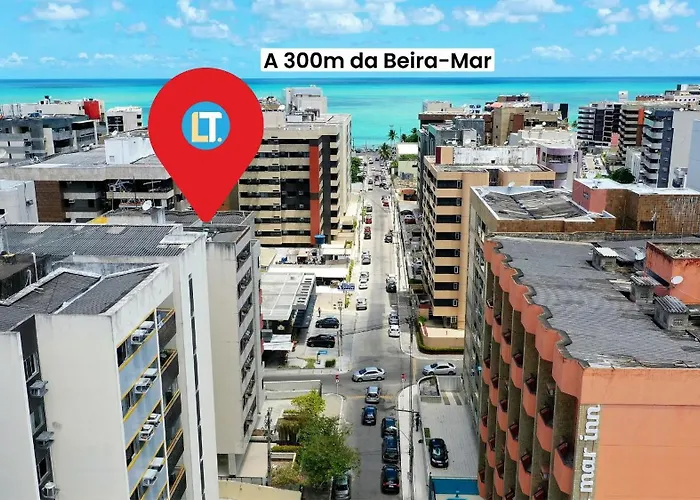 Edf Sevilha - Apartamento Com 1 Suite Climatizada E 2 Banheiros, Sala Climatizada A 300 Metros Da Beira-Mar De Ponta Verde - Excelente Localizacao