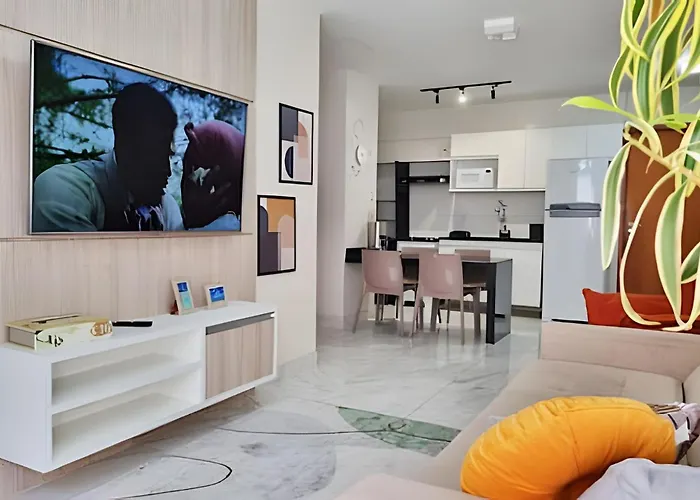 Apartamento 2 Quadra Mar,Academia, Piscina No Topo
