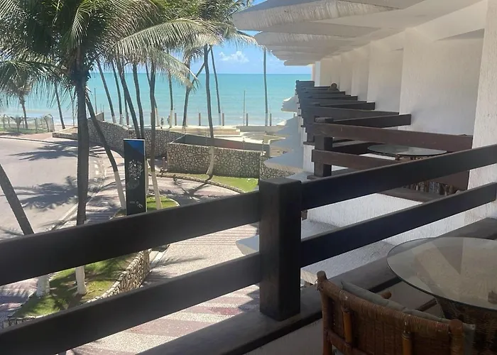 Belissimo Flat Pe Na Areia Da Praia De Jatiuca