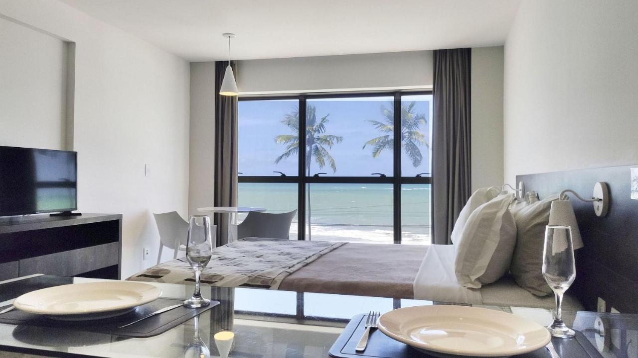 Apartamento Flat Frente Mar C Limpeza Diaria | R206 *