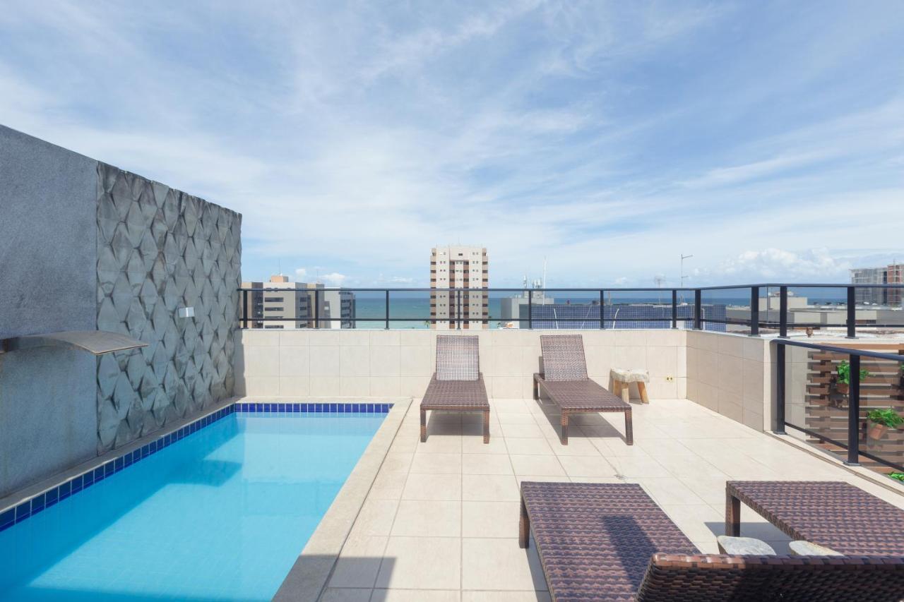 Apartamento Flat Quarto E Sala C/ Vista Mar Espetacular