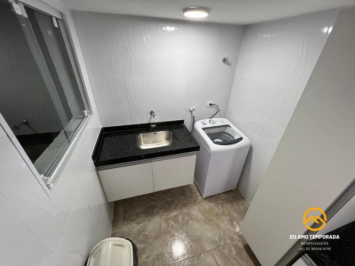 Apartamento Euamotemporada Apartamento Na 1ª Quadra Da Praia, Wifi, Smarttv, Cama Queen, Maquina De Lavar, Garagem Maceió