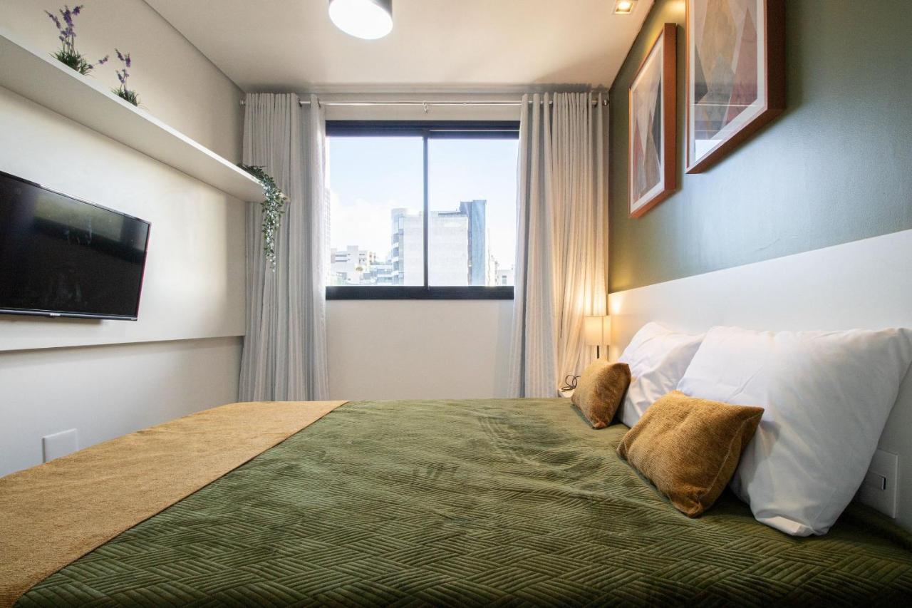 Apartamento Com Varanda E Vista Mar 3min Da