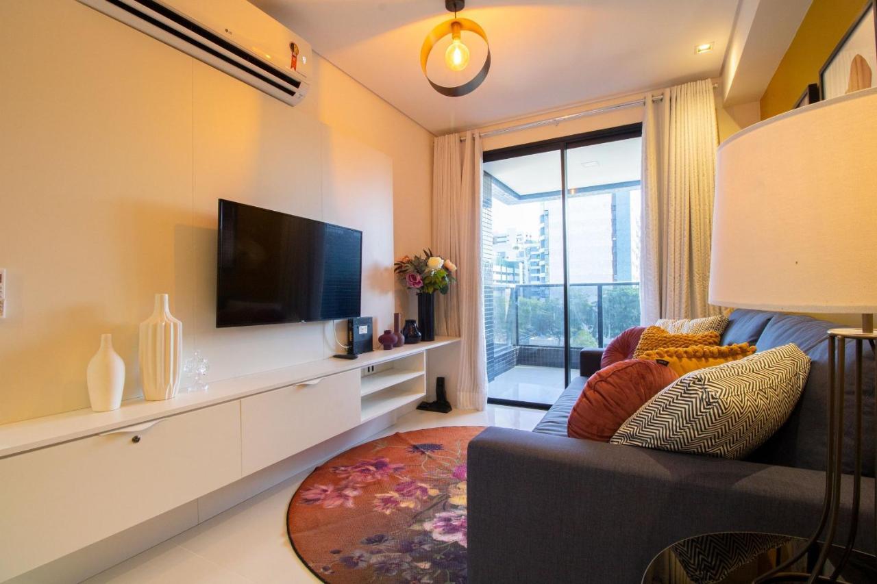 Com Varanda E Vista Mar 3min Da Apartamento
