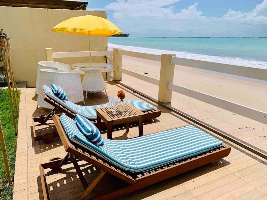 Casa Duplex Beira Mar Com Caseiro De Cortesia Em *