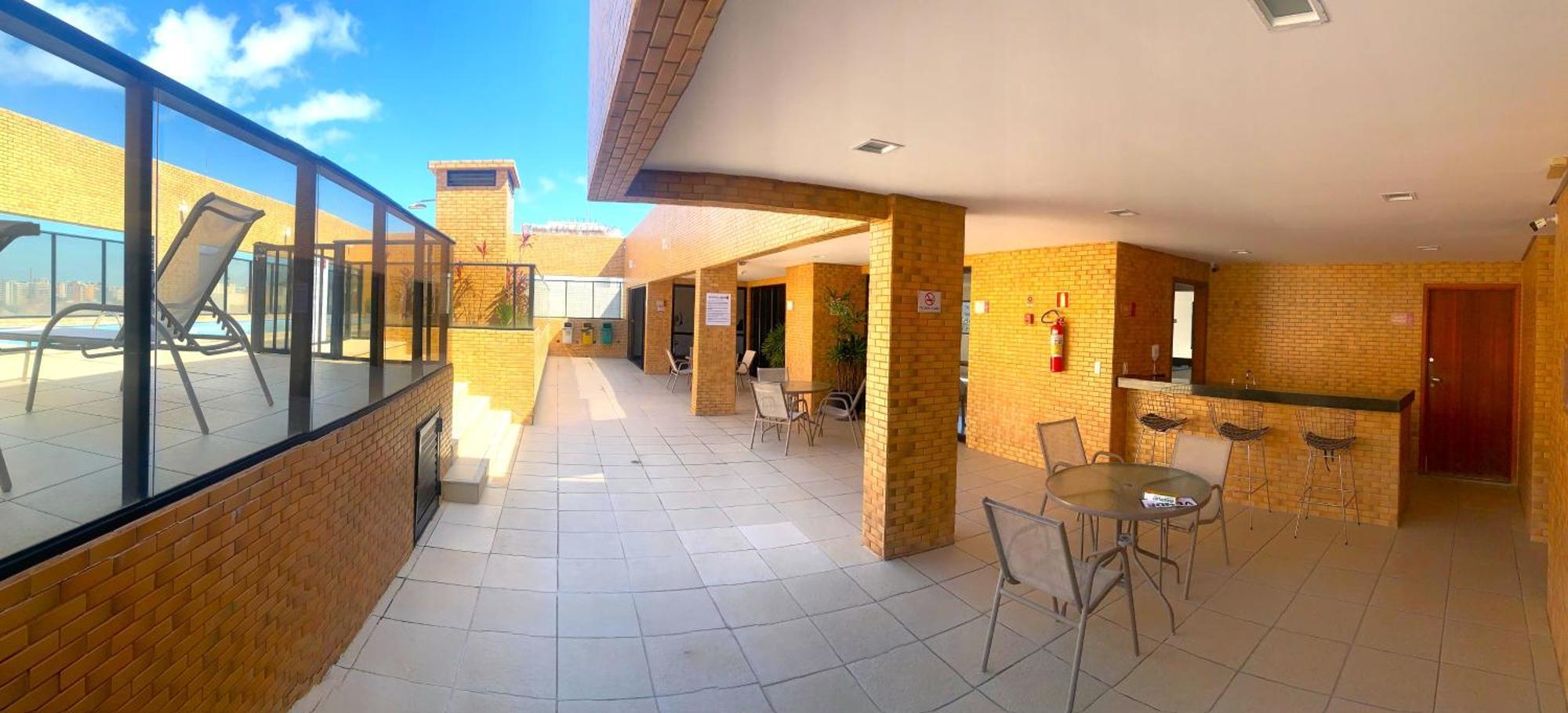 Apartamento 50M Praia- Piscina - Vista Mar - Academia - Maceio (Alagoas)
