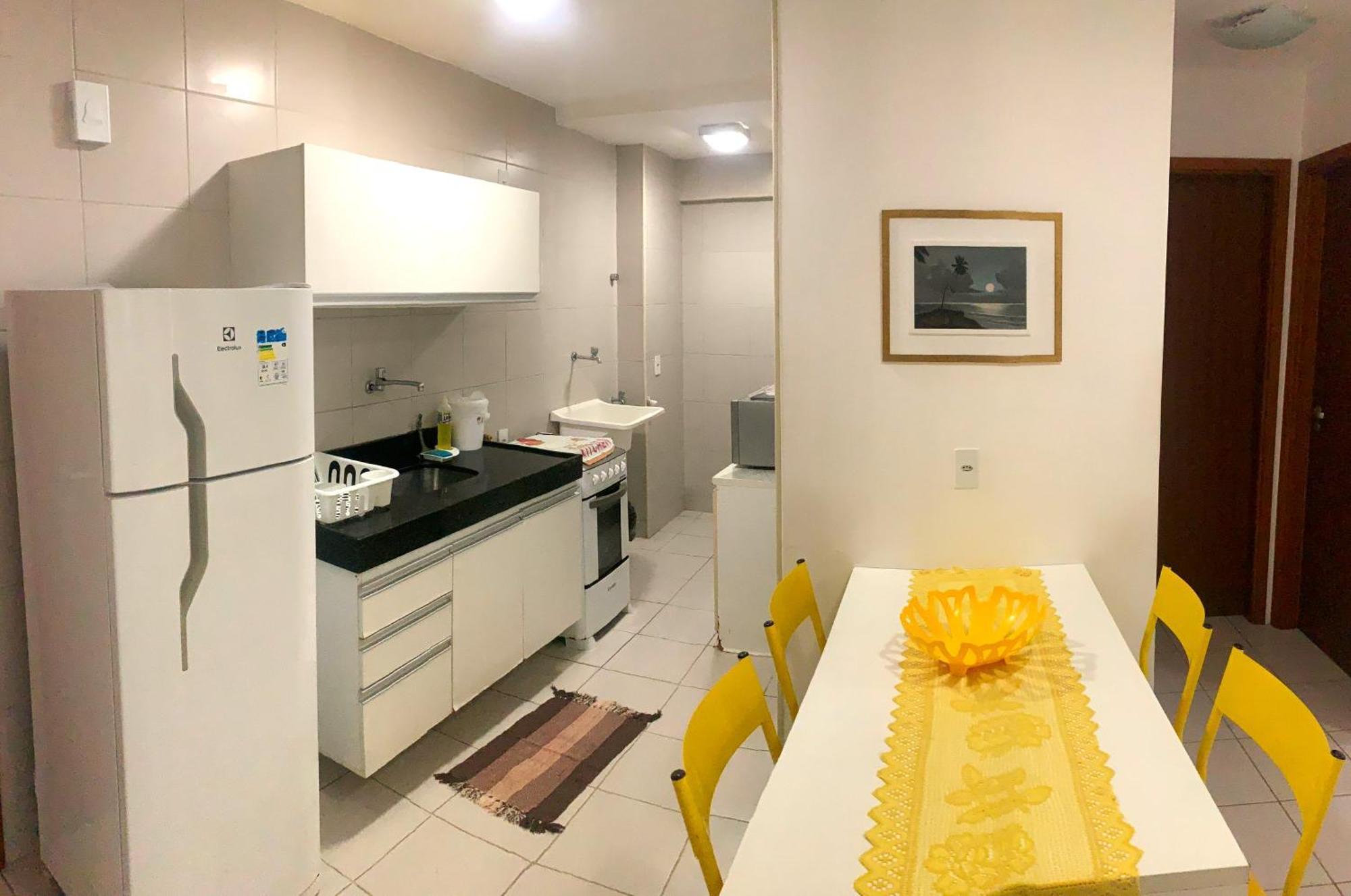 Apartamento 50M Praia- Piscina - Vista Mar - Academia - *