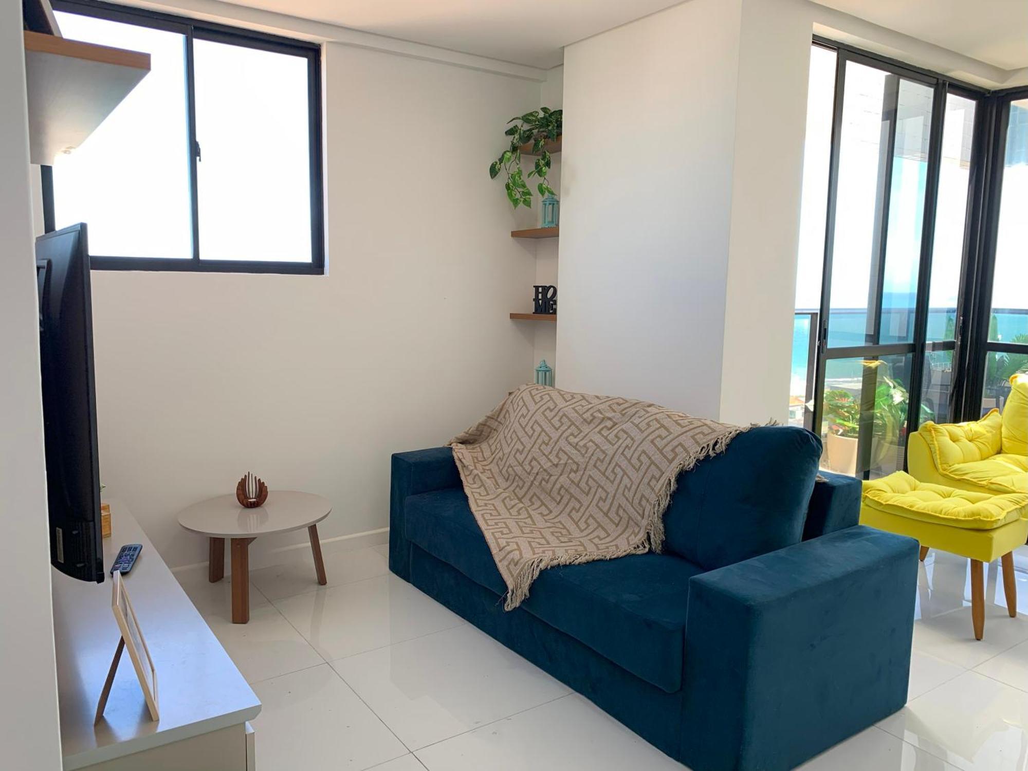 Apartamento Lindo Com Vista Mar