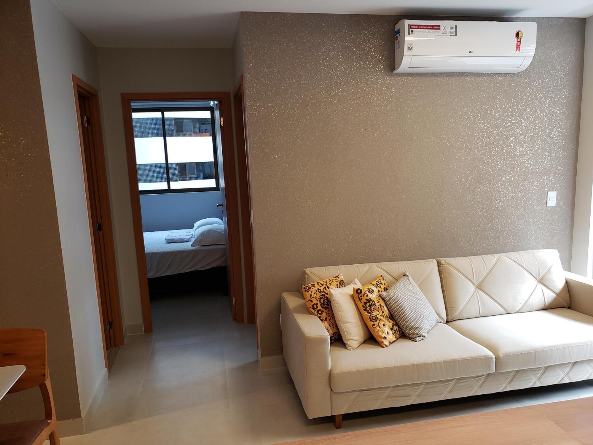 2 Quartos E Sala Climatizado Ponta Maceió