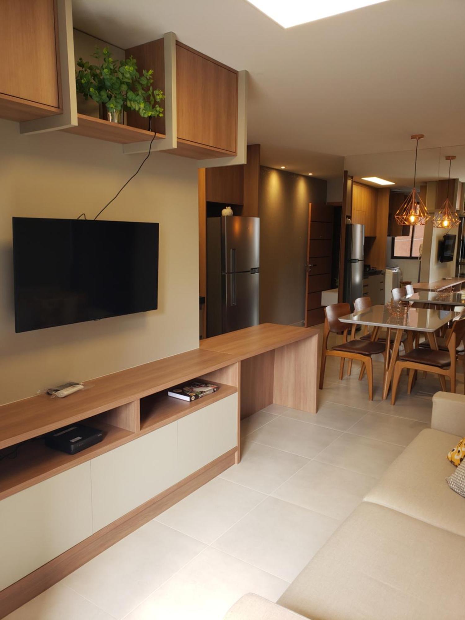 2 Quartos E Sala Climatizado Ponta Apartamento