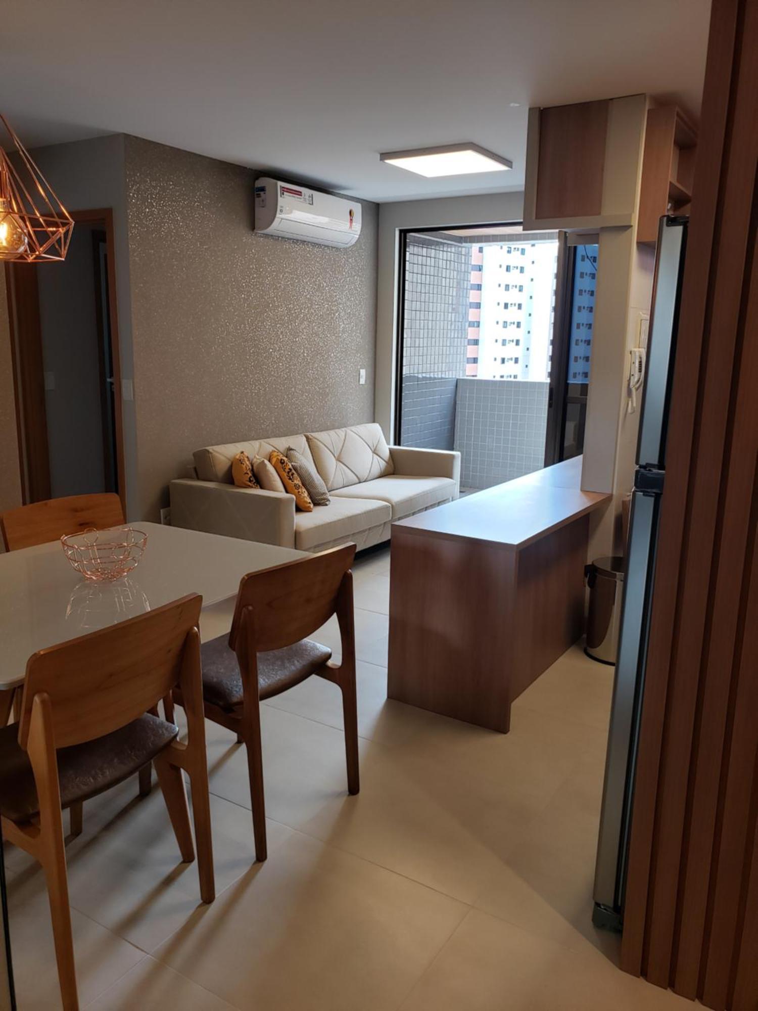 Apartamento 2 Quartos E Sala Climatizado Ponta