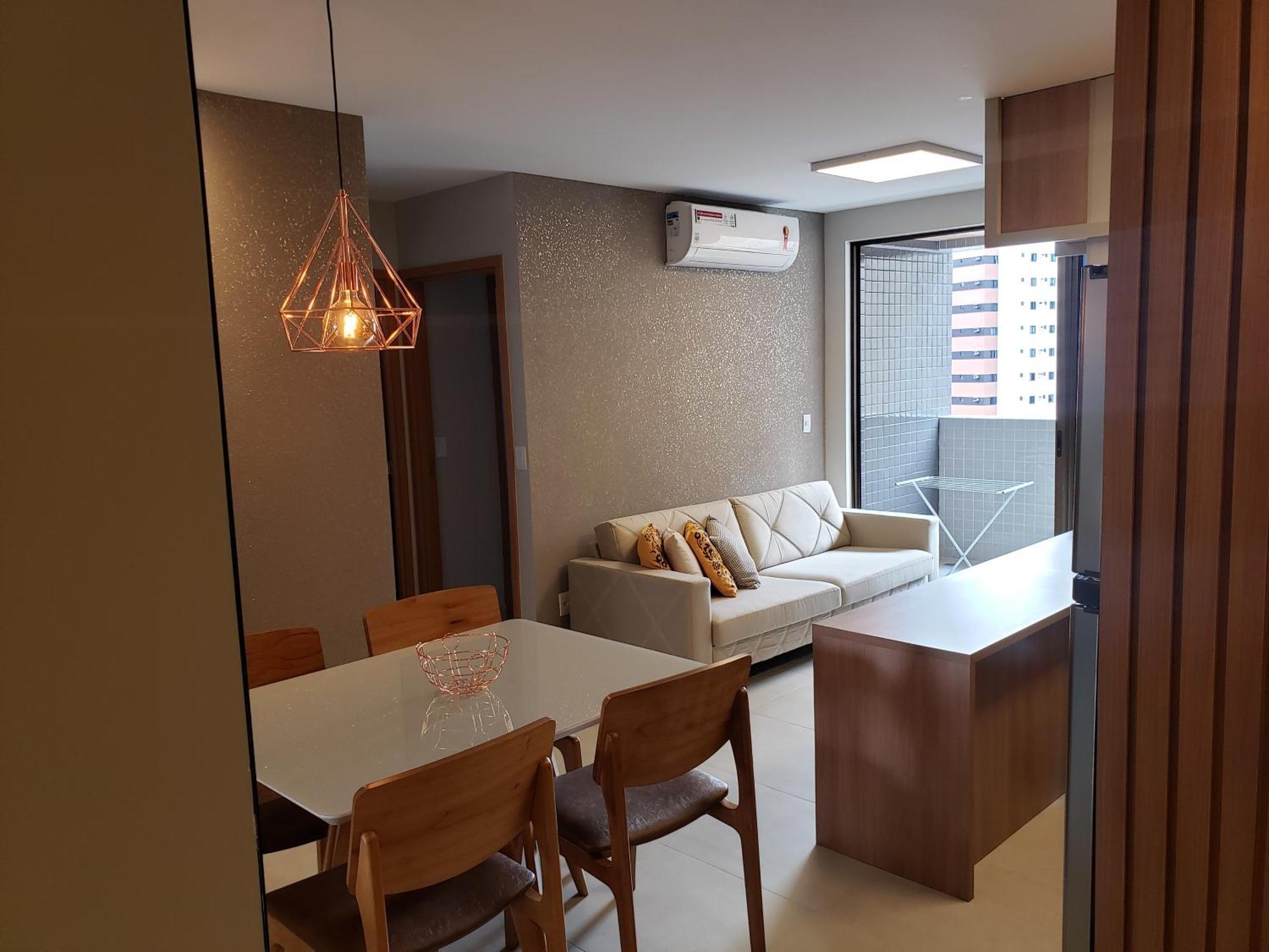 2 Quartos E Sala Climatizado Ponta * Maceió
