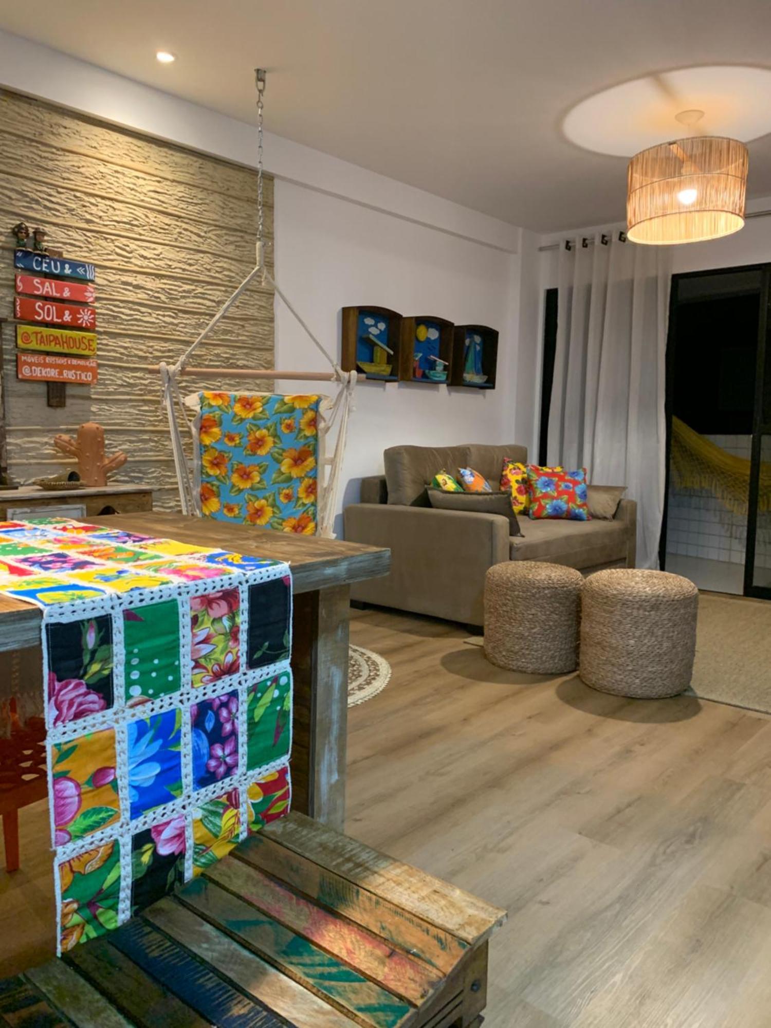 Apartamento Taipa House - Apto Tematico Na Ponta - 200m Da - Piscina Maceió