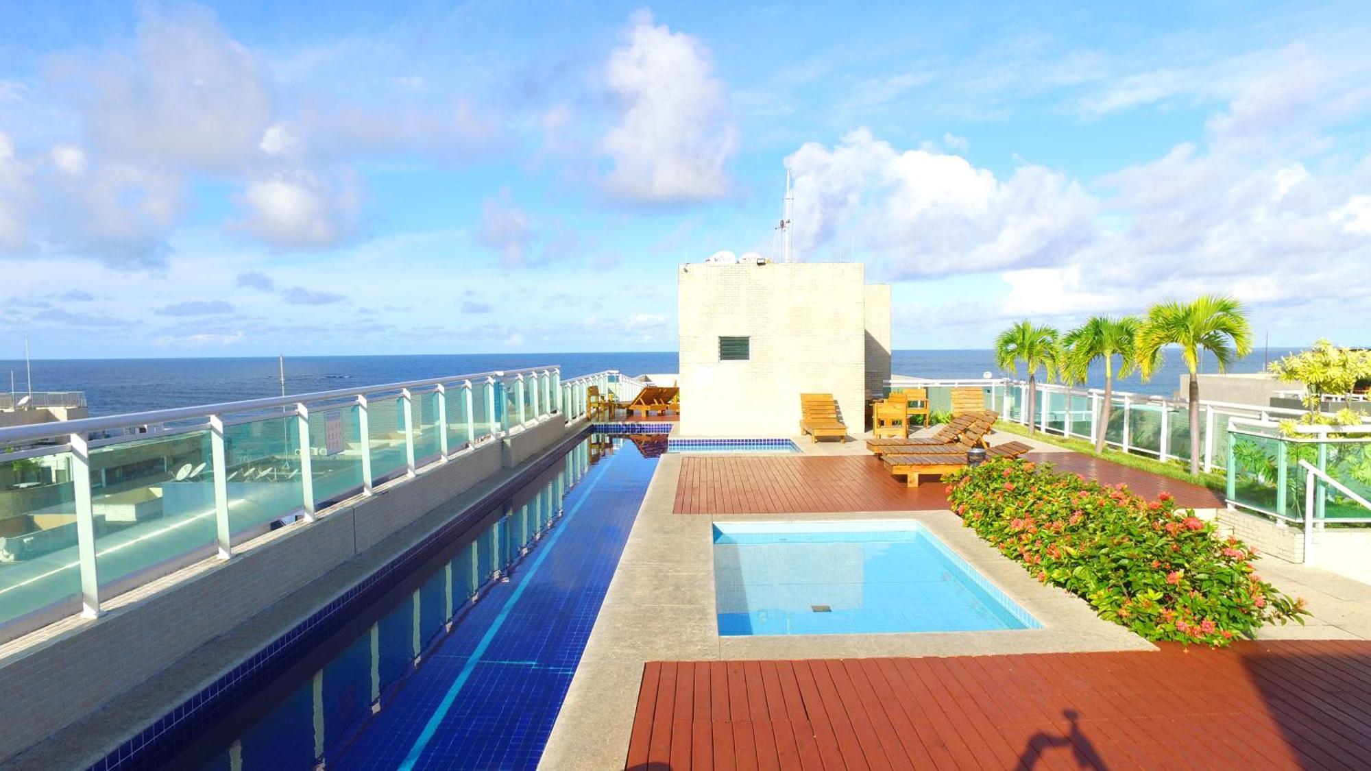 Apto Beira Mar Jtr -3 Quartos - Piscina - Cobertura - Churrasqueira * Maceió