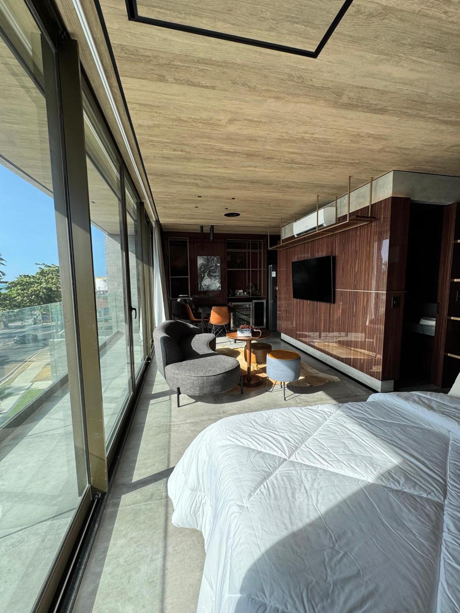 Apto Luxo Beira-mar Com Varanda Com Vista Frente Mar Na Da Pajucarant310 Apartamento *