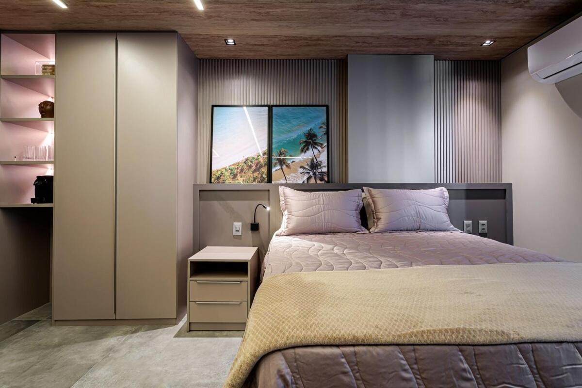 Apartamento Flat Luxuoso Beira Mar New Time *