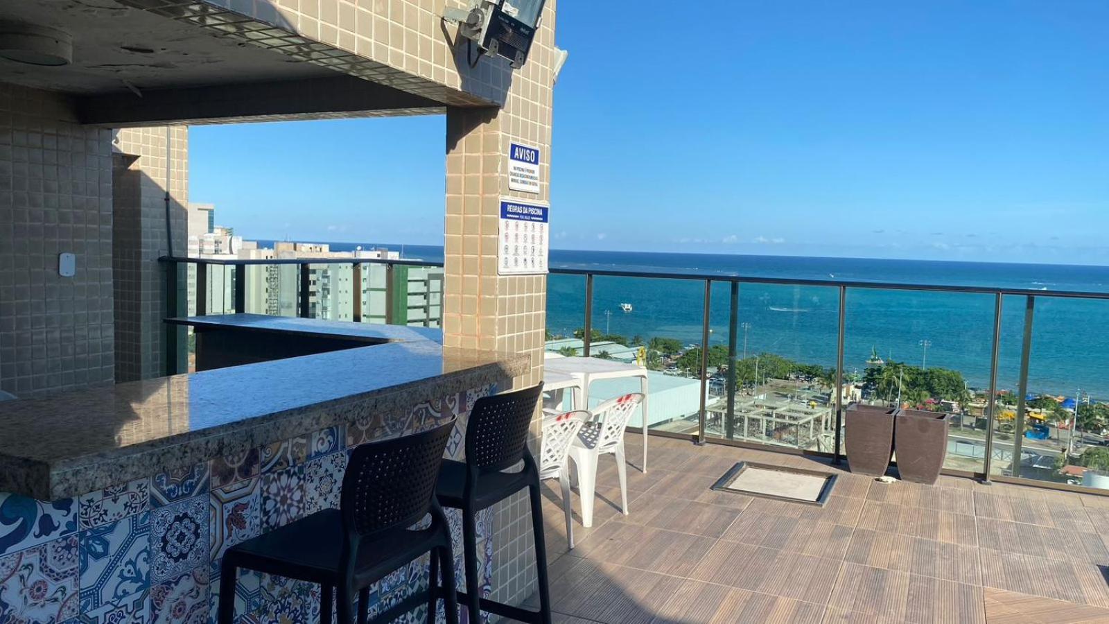 Gales De Pajucara 703 Conforto, Piscina Na Cobertura, Wifi 350 Mbps E A 50m Da Praia! * Maceio (Alagoas)