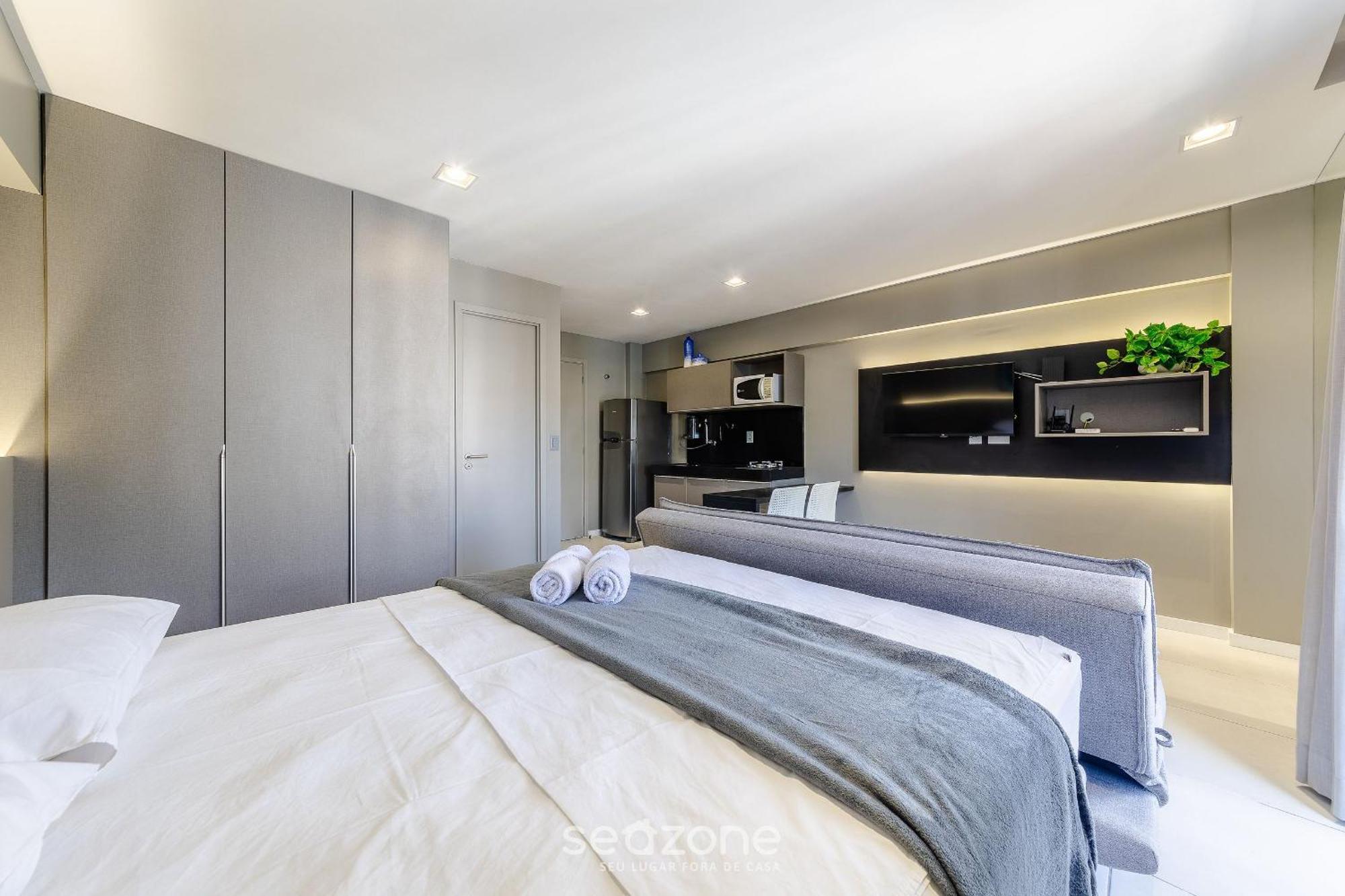 Estudio C/ Piscina 300m Da - Eti0724