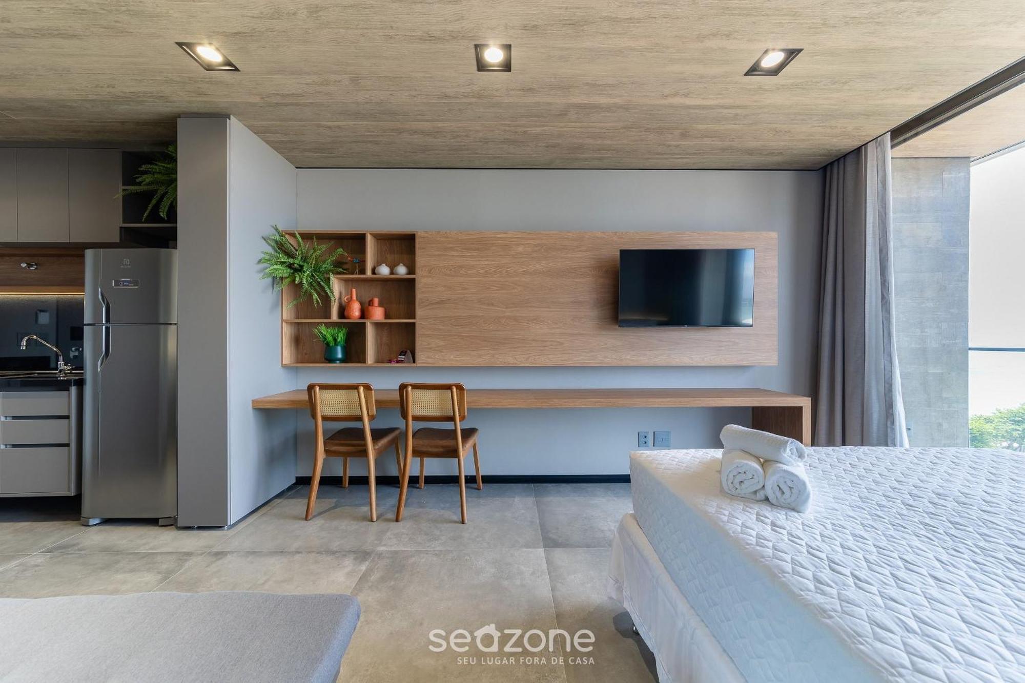 Apartamento Nwts - Estudios Com Vista Lateral Mar Em Ii