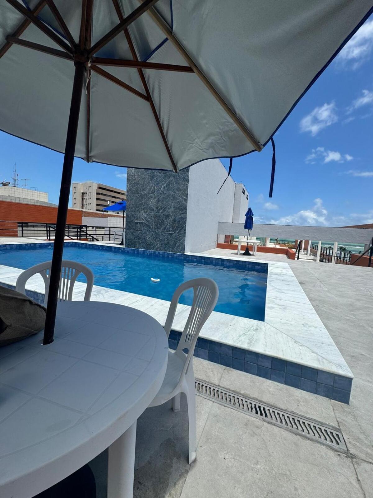 Lindo E Sal Com Vista O Mar De Jatiuca Com Wifi E Garagem Apartamento Maceió